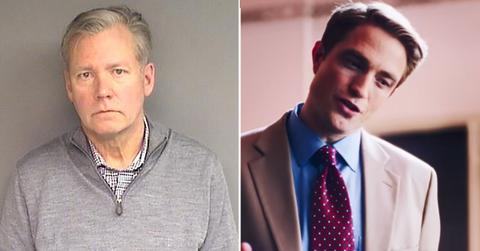 A photo of Chris Hansen alongside a photo of Robert Pattinson playing Chris Hansen