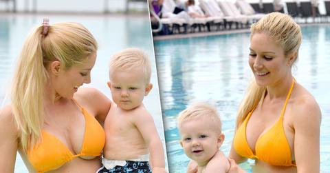 Heidi Montag Pool Day Son Gunner