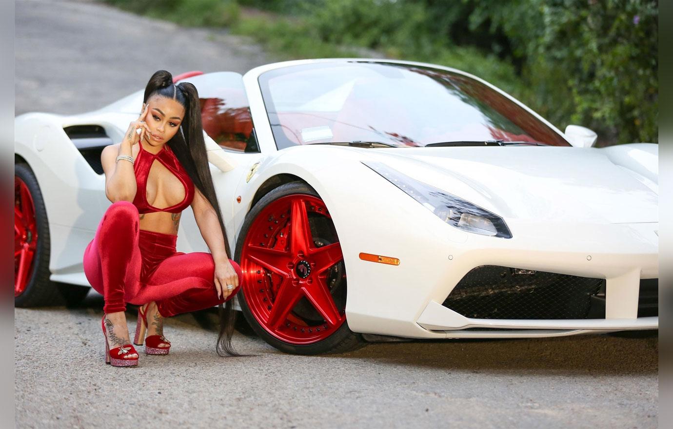 Blac Chyna Nip Slip Amid Pregnancy Rumors Ferrari Shoot