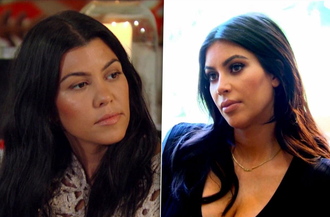 'KUWTK' Recap: Kim Kardashian & Kourtney Get Into Vicious Fight