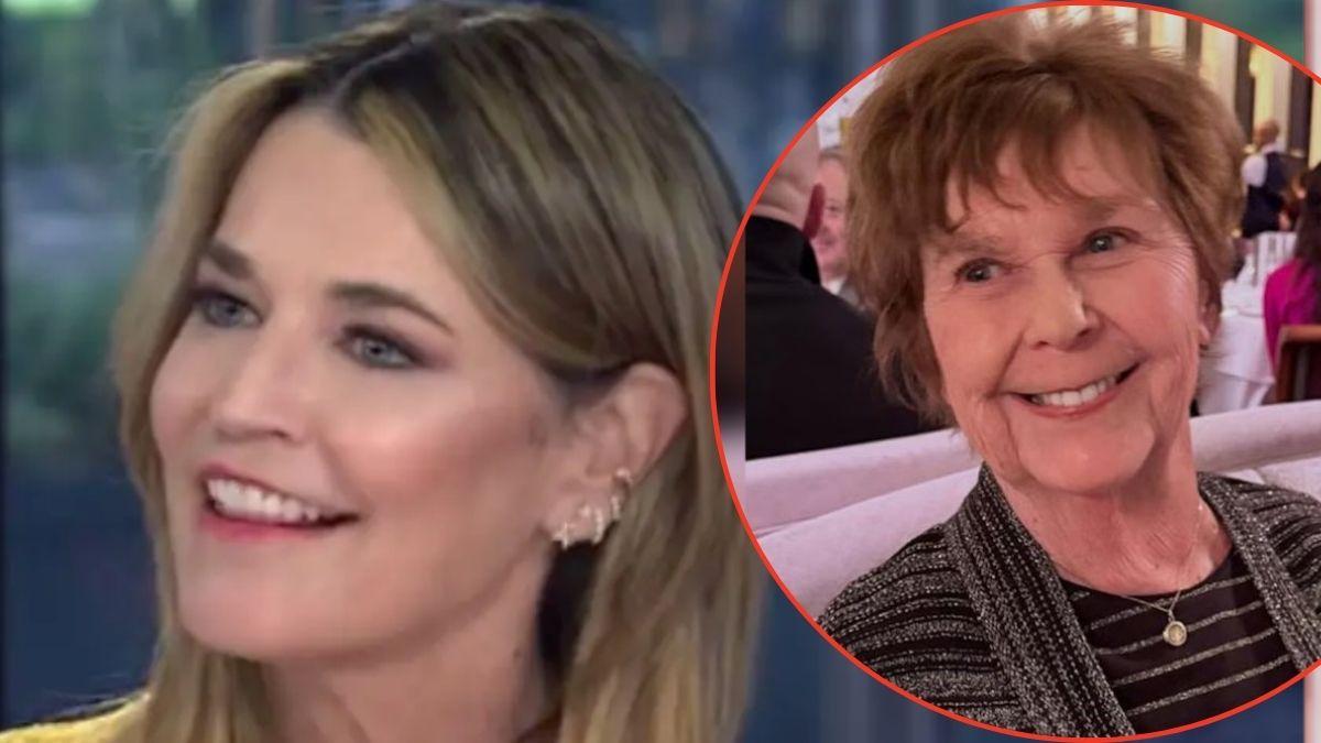 split image of Savannah and Nancy Guthrie