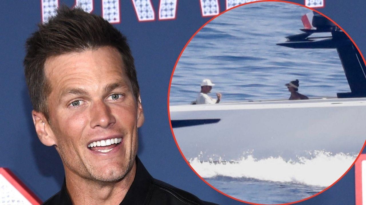 Photo of Tom Brady and mystery woman