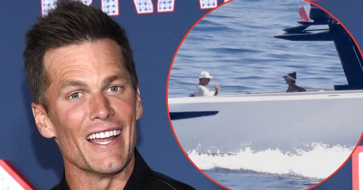 Tom Brady sem camisa, 49, flagrado com uma mulher misteriosa a bordo de um iate de luxo durante uma escapadela em Mônaco