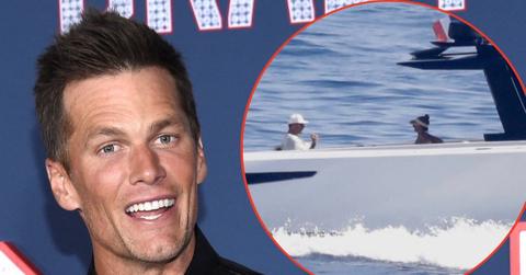 Photo of Tom Brady and mystery woman