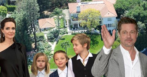Brad Pitt House Aerial Photos Prove Spending Time With Kids