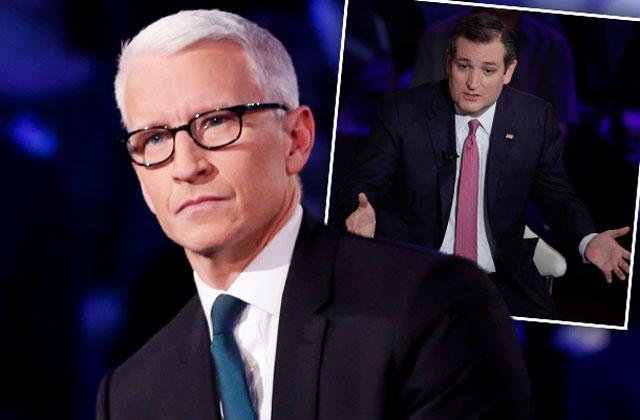 //Anderson Cooper Slams Ted Cruz Town Hall Debate Lovefest pp