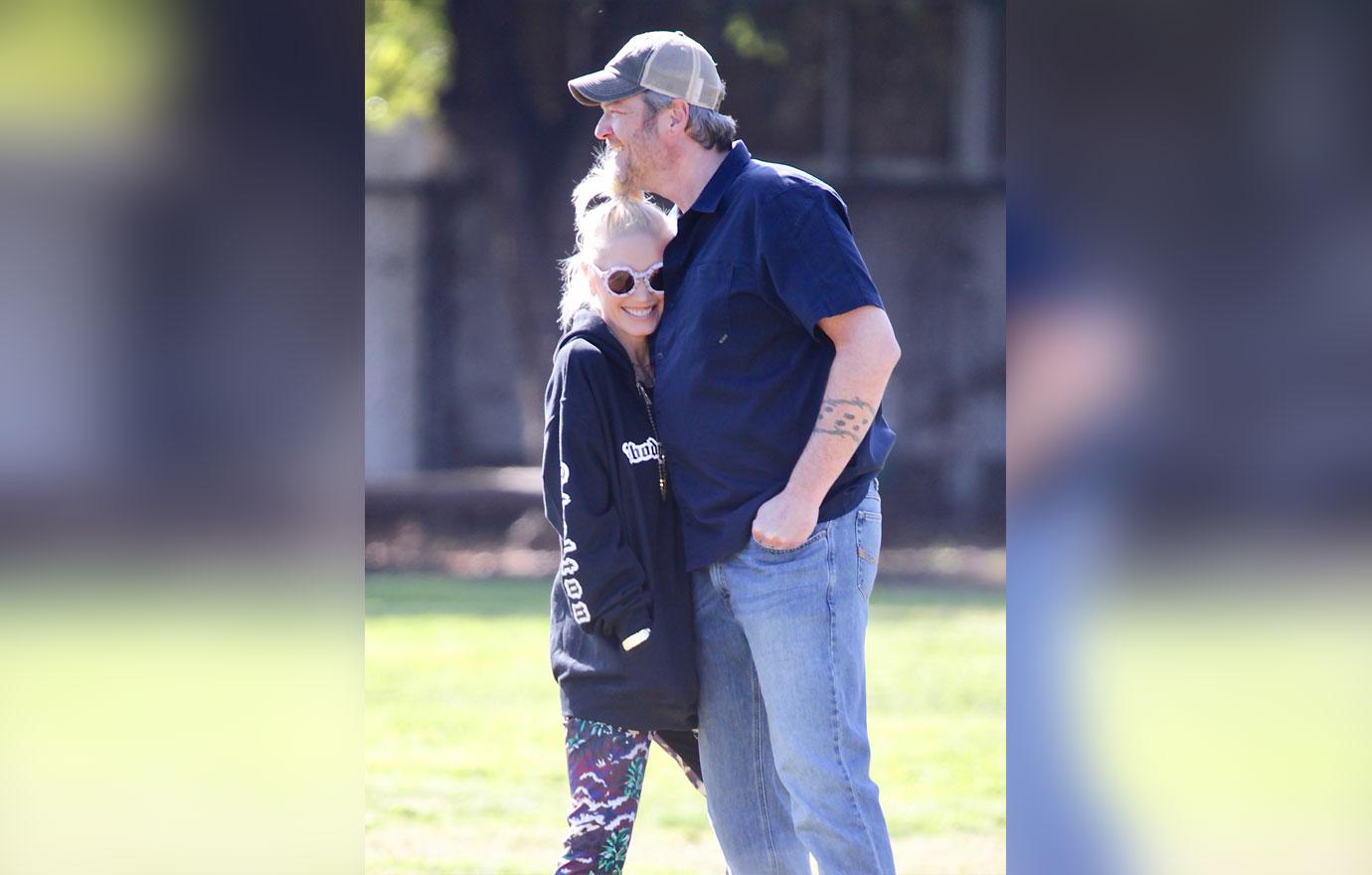 Gwen Stefani Blake Show Park PDA After Separation