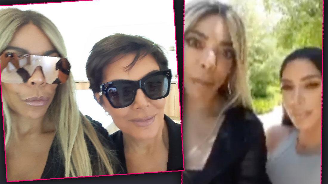 Wendy Williams Hangs Out With Kim Kardashian Kris Jenner