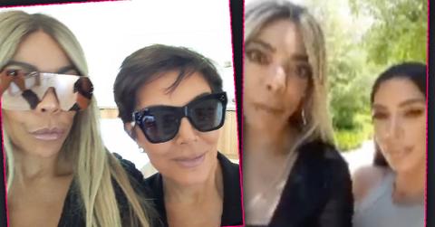 Wendy Williams Hangs Out With Kim Kardashian Kris Jenner