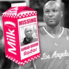 //lamar odom missing  square