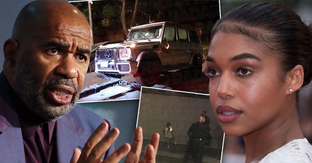Steve Harvey’s Daughter Lori Arrested For Hit And Run: Photos