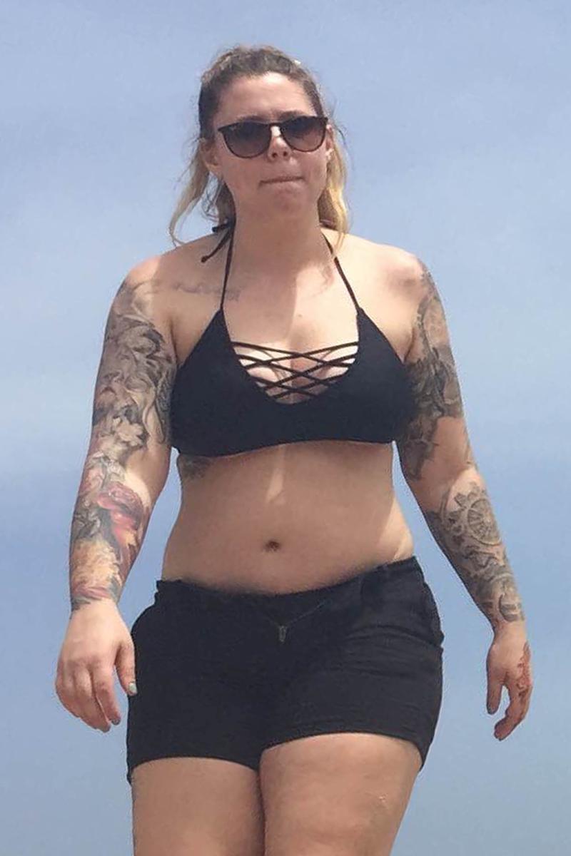 Kailyn Lowry Lesbian Claims Plastic Surgery Bikini Body