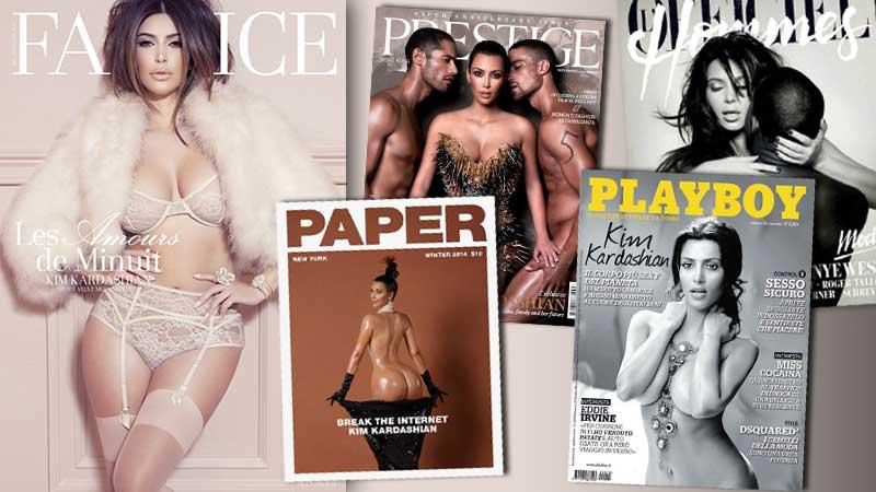 //kim kardashian magazine covers