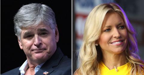 split image of Sean Hannity and Ainsley Earhardt