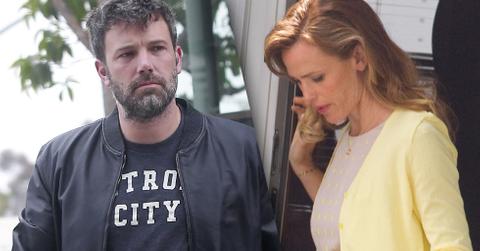 Ben Affleck Jennifer Garner Divorce Ben Babysits Jen Works
