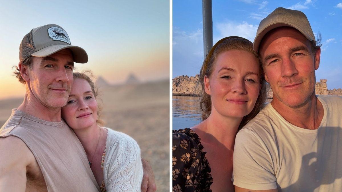 James Van Der Beek was first married to Heather McComb.