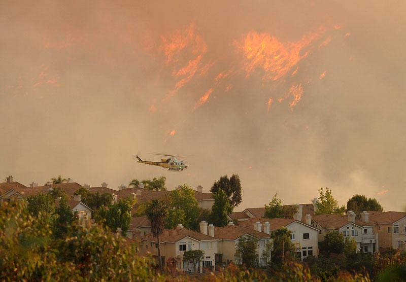 Wildfire Forces Celebrities To Abandon Homes