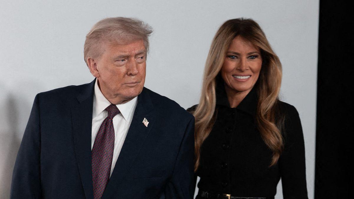 Photo of Donald Trump, Melania Trump
