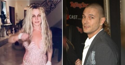 Composite photo of Britney Spears and Kevin Federline
