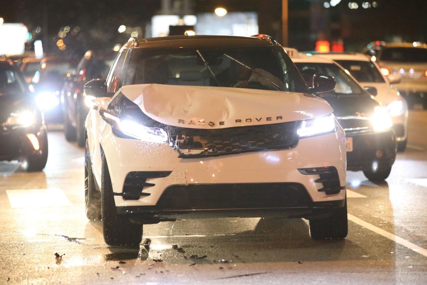 Justin Bieber In Car Wreck