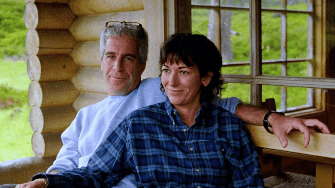 Photo of Jeffrey Epstein, Ghislaine Maxwell