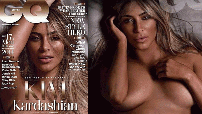 Woah, Mama! Kim Kardashian Poses Completely Nude For British GQ SEE The Shocking Photos