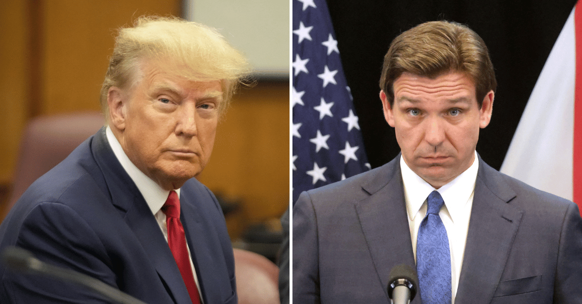 Donald Trump Attacks Fox News for 'Desperately Pushing' Ron DeSantis as ...