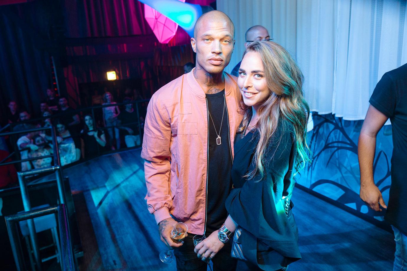 //Jeremy meeks parties girlfriend chloe green germany