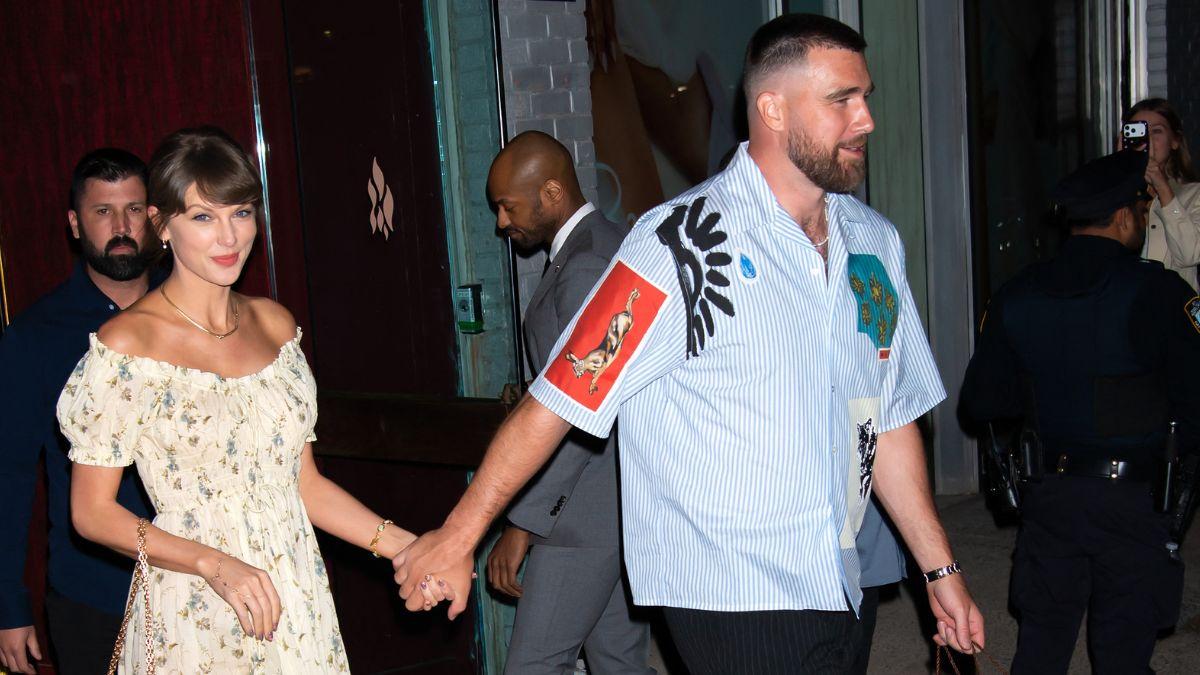 Photo of Taylor Swift and Travis Kelce
