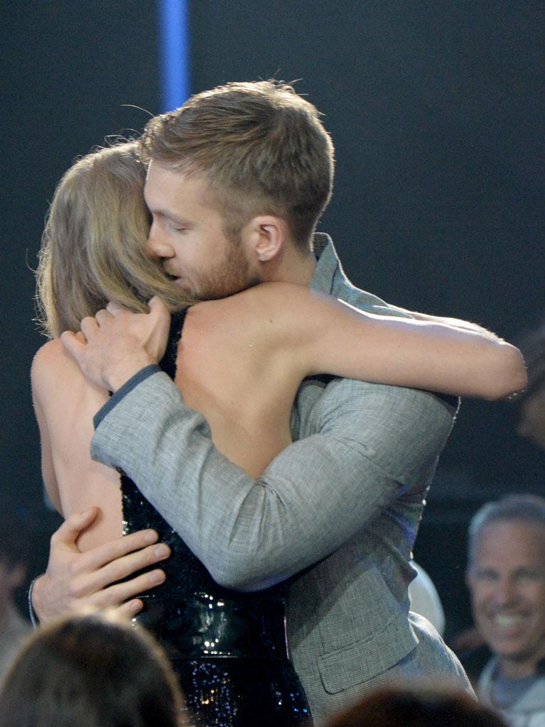 Taylor Swift Calvin Harris Breakup Rumors Awkward Heart Radio Awards