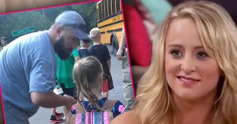 //leah messer corey simms co parenting daughters pp