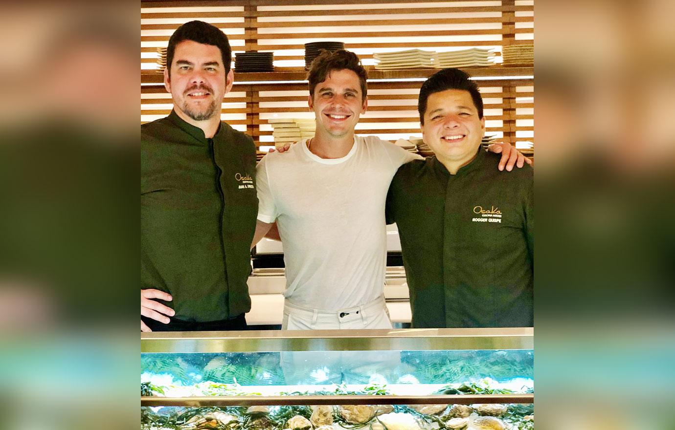 Antoni Porowski Dining at Osaka Miami