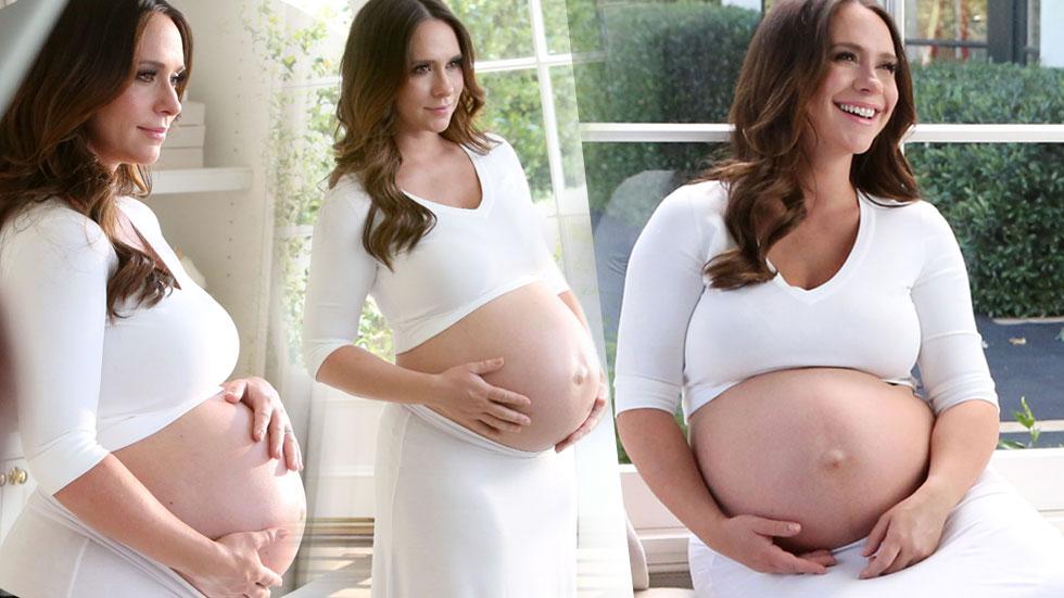 Pregnant Pics! Jennifer Love Hewitt Displays Baby Bump For Palmer Ad