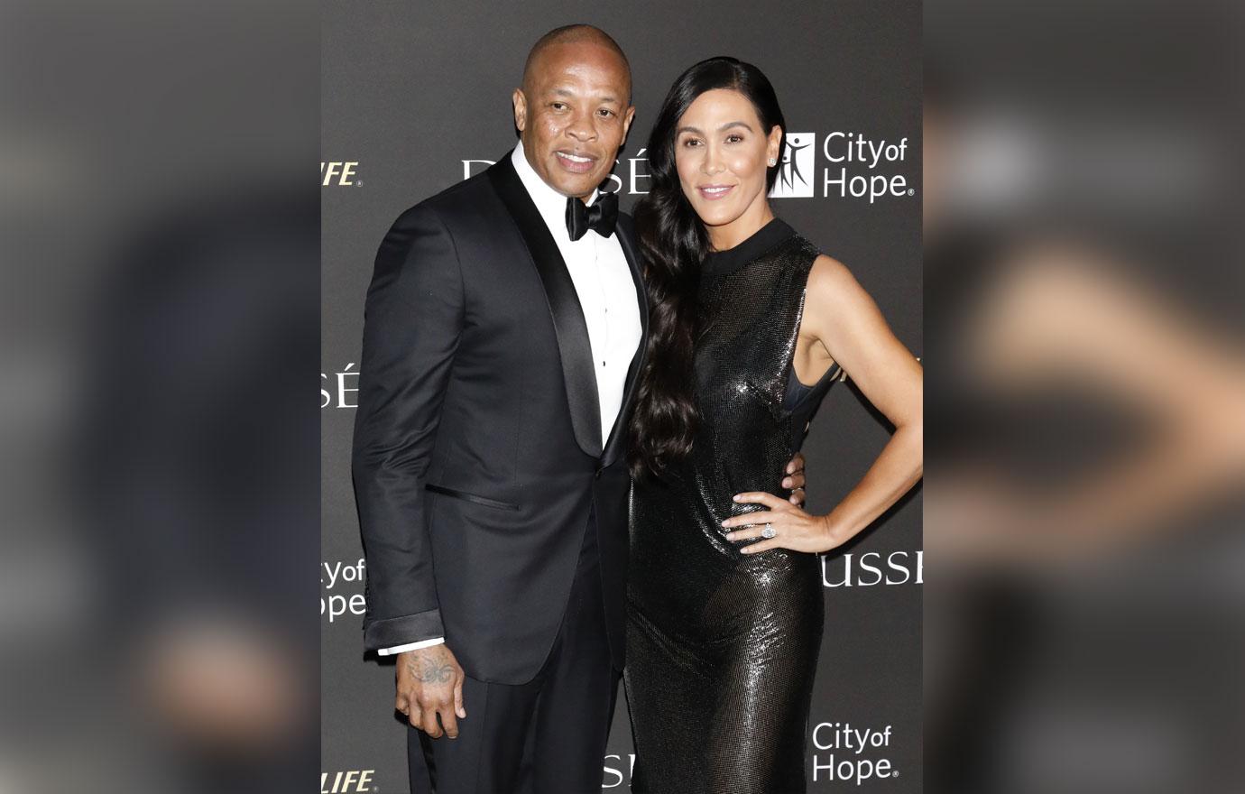 dr dre pulls in  a month worth  million divorce documents nicole young settlement