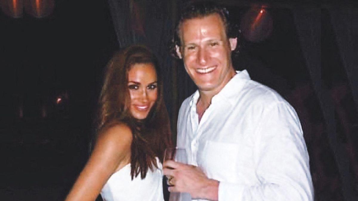 Photo of Trevor Engelson & Meghan Markle
