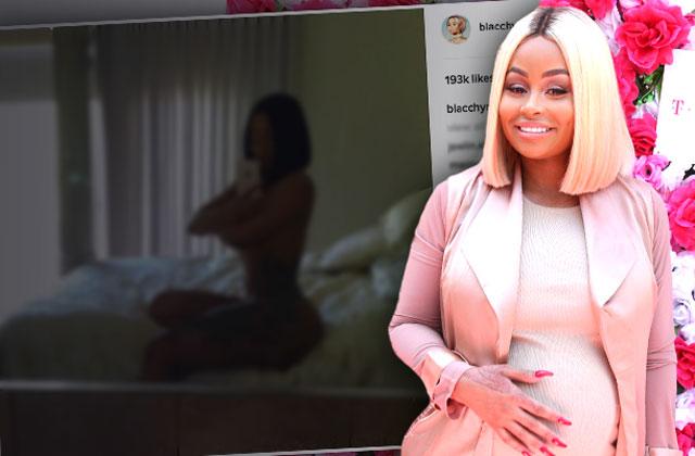 Blac Chyna Posts Nude Pre-Pregnancy Selfie — See Her Abs!