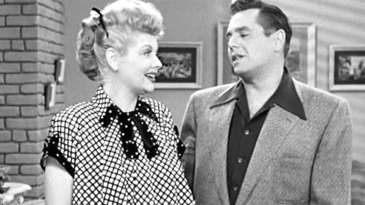 Lucille Ball and Desi Arnaz