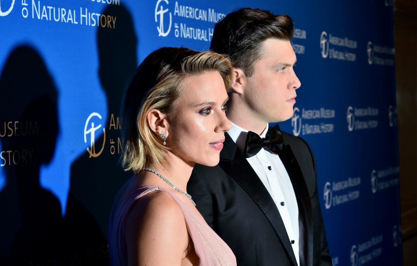 Scarlett Johansson, Colin Jost Enjoy Marvelous Red Carpet Date Night