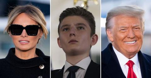 donald trump melania son barron upset included campaignjpg