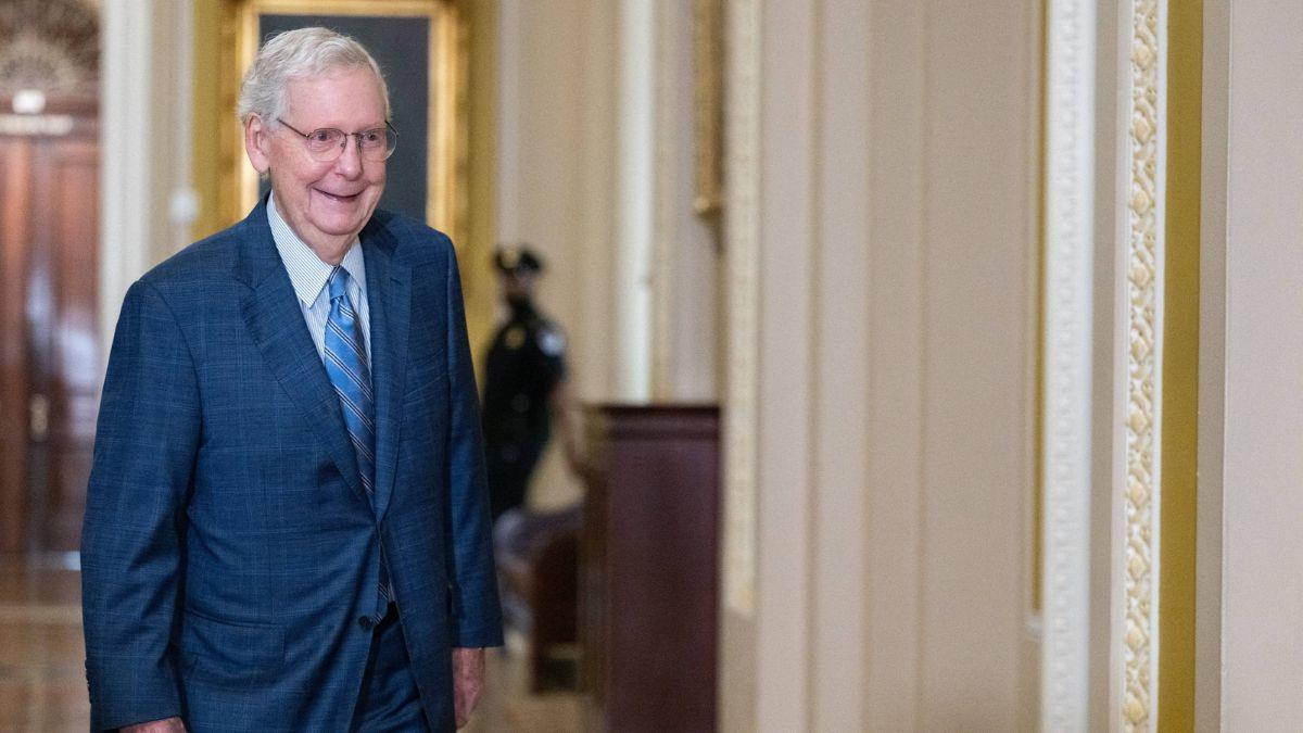 A photo of Mitch McConnell