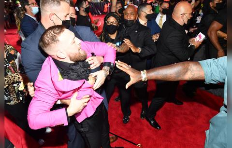 brian austin green dwts sharna photos megan fox machine gun kelly conor mcgregor fight video