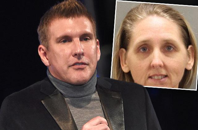 //todd chrisley sister in law arrested harassment charges pp