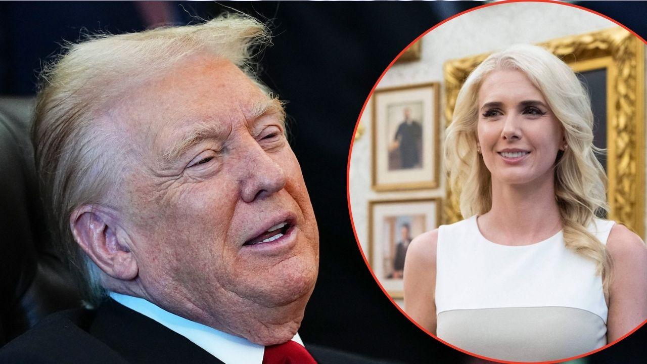 Photo of Donald Trump, Natalie Harp