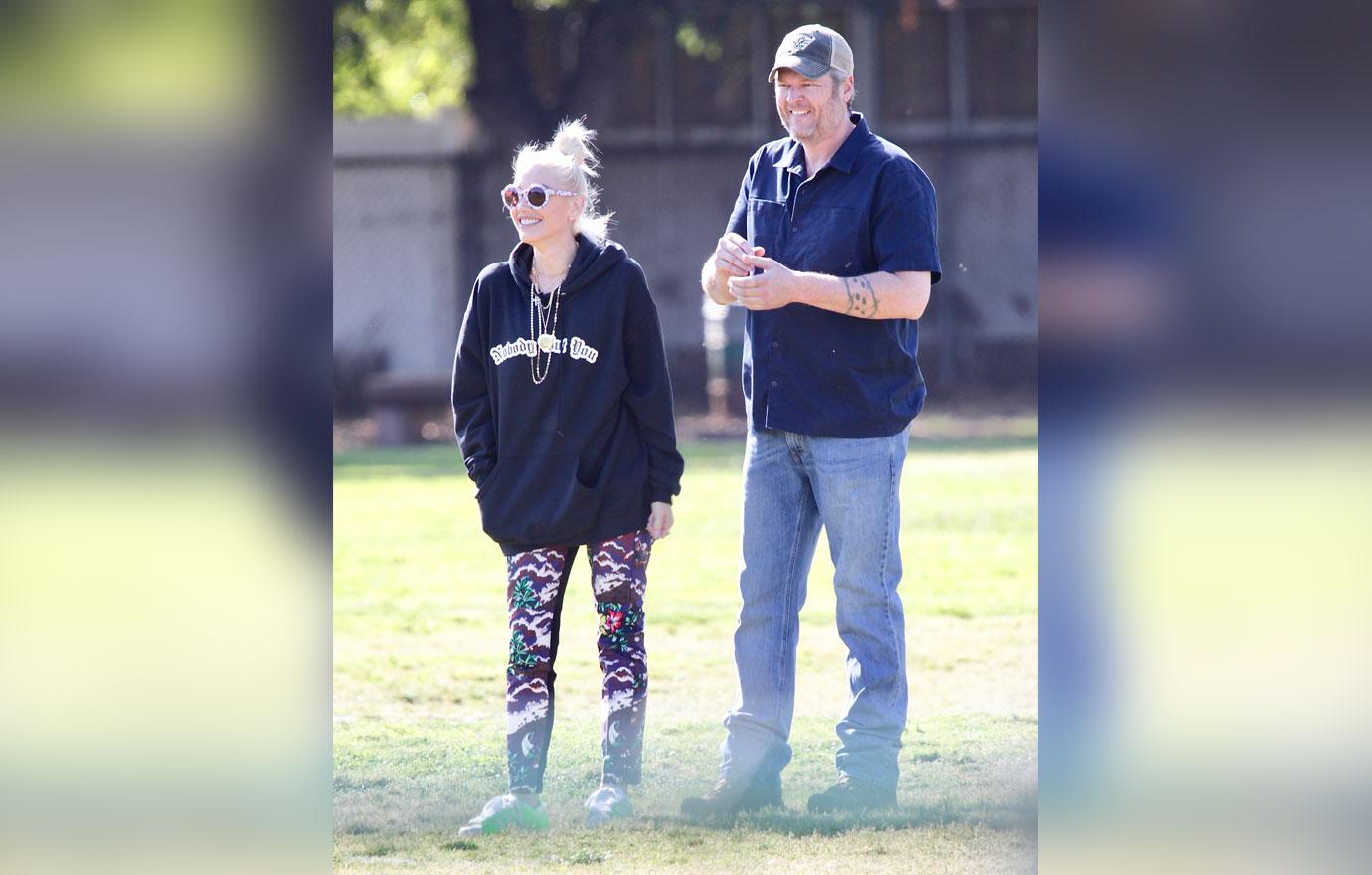 Gwen Stefani Blake Show Park PDA After Separation