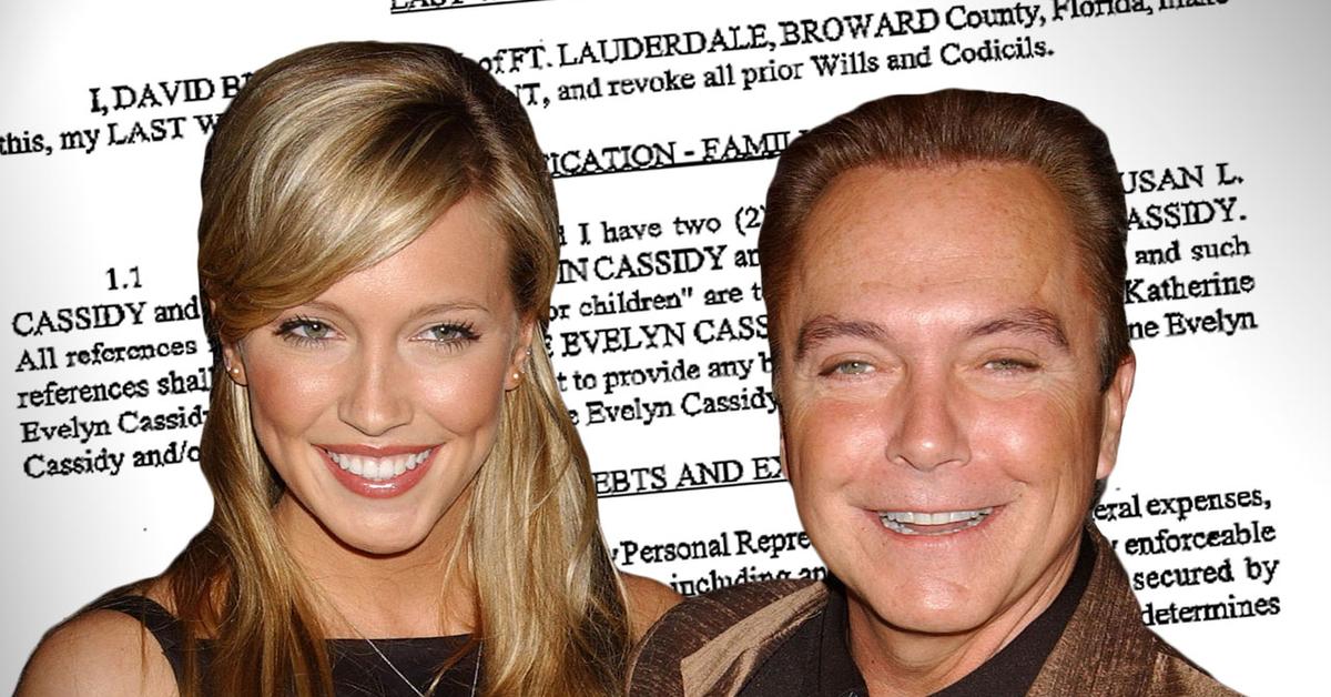 David Cassidy Left Daughter Katie Out Of Will Read His Shocking Last