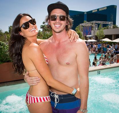 //ben flajnik courtney robertson wet republic
