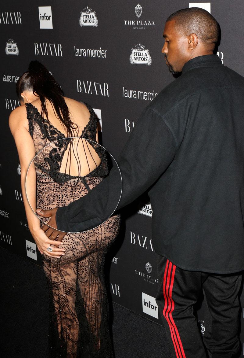 kim Kardashian weight gain dress burst butt