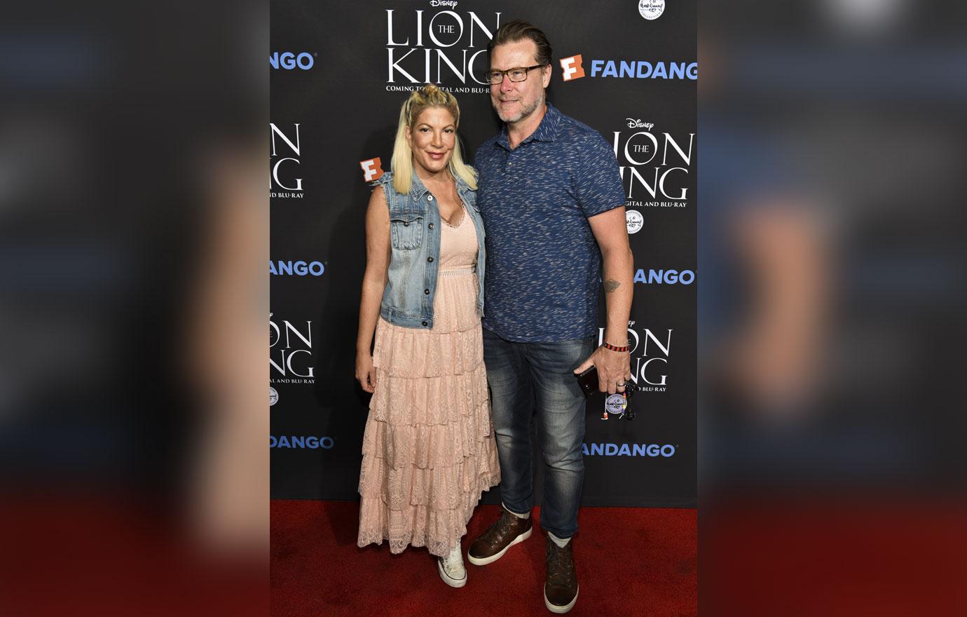 Tori Spelling And Dean McDermott Attend Red Carpet During Financial Hard Times