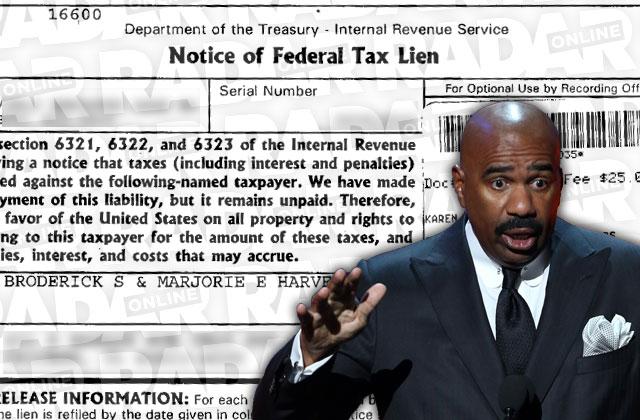 Steve Harvey Tax Bill IRS