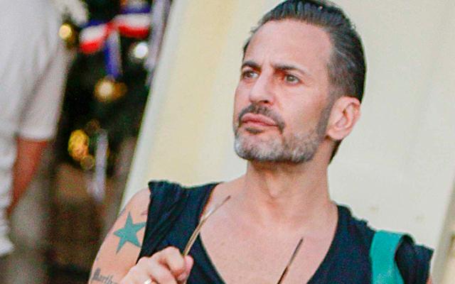 Marc Jacobs' ex-fiance Lorenzo Martone sports Louis Vuitton trunks